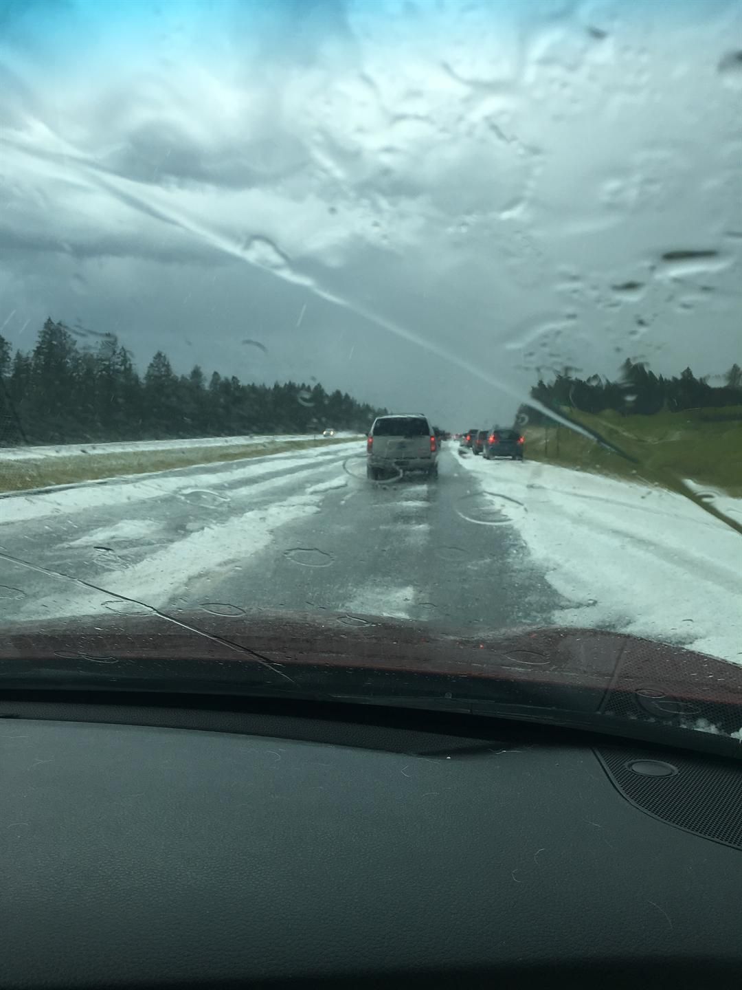 Hail storm blankets Whitefish ABC FOX Montana Local News, Weather