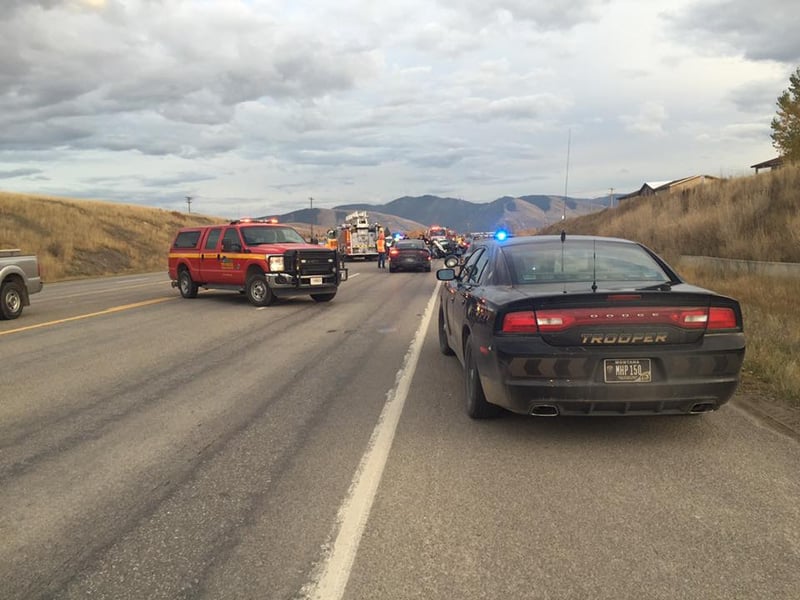 Triple fatal crash on Highway 10 W in Missoula ABC FOX Montana Local