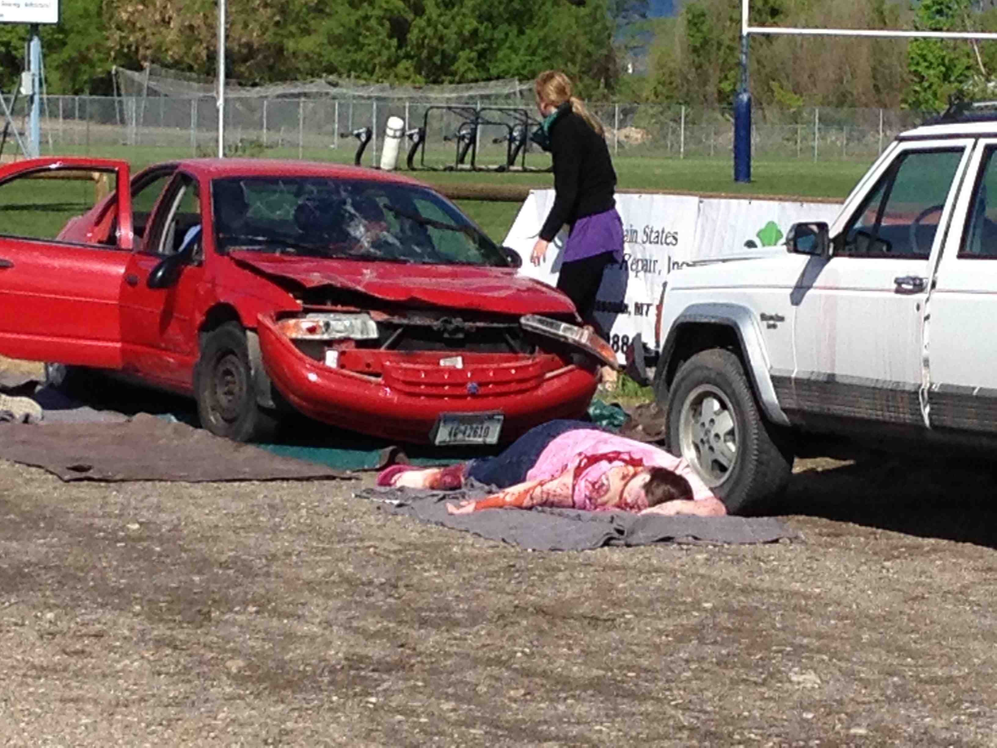 Mock Car Crash Shows Dangers Of Impaired, Distracted Driving - ABC FOX ...